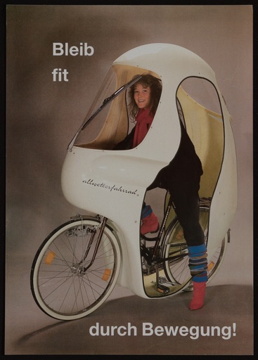 Allwetter Fahrradverkleidung ca. 1980