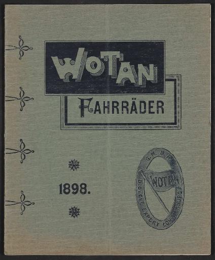 Wotan Fahrräder, Katalog 1898